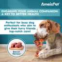 Bacon Flavor Gorilla Dog Chew Toy for Medium & Large Breed Dogs, Indestructible Durable Long Lasting 100% Nylon Dog Chew Toy for Aggressive Chewers - Dogs Toys to Keep Them Busy