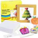 Tatahu Magic Puffy Paint Kits - 3D Drawing Foam Texture Paper Sets for DIY Art and Craft Supplies