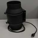 VIVOSUN AeroZesh G6 6-inch 388 CFM Inline Duct Fan, Entirely Programmable PWM-Controlled EC Fan for Grow Tent Ventilation