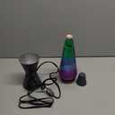 LAVA The Original Lamp - 14.5" Gunmetal Grey - Classic Liquid Motion Lamp - Tri-Colored Green/Blue/Purple 
