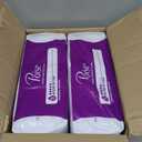 Poise Incontinence Pads & Postpartum Incontinence Pads, 5 Drop Maximum Absorbency, Long Length, 120 Count (2 Packs of 60)