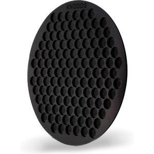 54mm Espresso Puck Screen - Stainless Steel Ultra Thin Espresso Filter Perfect Fit With Breville Barista Express, Pro, Touch, Bambino, Infuser, Easy Clean Design (Black, 54mm)
