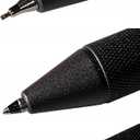 rOtring 600 3-in-1 Multicolor Pen and Mechanical Pencil, Switches Between 2 Ballpoint Pen Fine Point Tips (Black and Red Ink) and 1 Mechanical Pencil Tip (0.5mm Lead), Silver Barrel