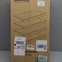 Gashell Wire Shelf Covers, Bamboo Wire Rack Covers for Pantry, Closet (4pcs, 24" W x 12" D)