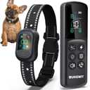 Shock Collar for Dogs, 4900FT Dog Training Collar with Remote, IP67 Waterproof Rechargeable E Collar for Dogs, 4 Training Modes, Voice Call, for Small Medium Large Dog(10-120Lbs)