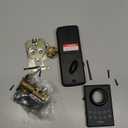 Amazon Basics Electronic Keypad Deadbolt Door Lock with Touch-Control Keyless Easy Installation, Auto Lock, Keyed Entry Option, Contemporary, 1-Pack, Matte Black