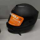 TRIANGLE Kids Motorcycle Helmets Youth Full Face Helmet Lightweight with 2 Visors DOT Approved, Size: Medium
