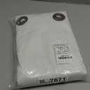 NICETOWN Natural 100% Blackout Linen Curtains 84 inch Long Burg for Living Room, 2 Panels, 52" Wide, Farmhouse Thick Completely Blackout Window Treatment Thermal Insulated Warm Drapes for Winter