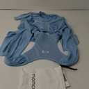 Momcozy Baby Carrier AirMesh - The Perfect Summer Water Sling for Newborns to Toddler 8-35 lbs - Cooling, Breathable and Lightweight Baby Wrap, Nice for Summer, Pool, Beach, Swimming, Light Blue