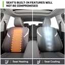 Waterproof Seat Covers for Toyota Camry 2025 2026 Sedan,Gray
Wear-Resistant Leather Automobile Seat Cover,Fit for LE, SE, Nightshade,Car Seat Cover Full Set,Rear Headrests -Not Removable