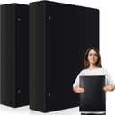 2 Pcs 11 X 17 Binder 3 Ring with 2 Inch D Ring Poly Panel