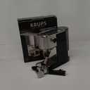 KRUPS Stainless Steel Espresso Machine: 15-Bar Pump Pressure, Milk Frother for Cappuccino and Latte, Fast Pre-Heat, 2-Cup Capacity, Cup Warmer, Easy Cleaning, 1350W, Silver