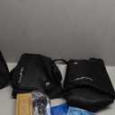 Lunix LX10 Full Leg Massager for Circulation, Compression Boots for Circulation, Leg Recovery Compression System, Pain Relief for Legs and Feet, Black