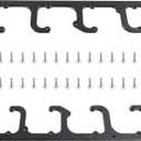 5.3L LS Square Coil Brackets Valve Cover Fit for D581 12558693 LSX Swap Truck LS1 LS3 LS2 LQ4 LQ9 LS6 L92 L99 L33 LR4 (Black)