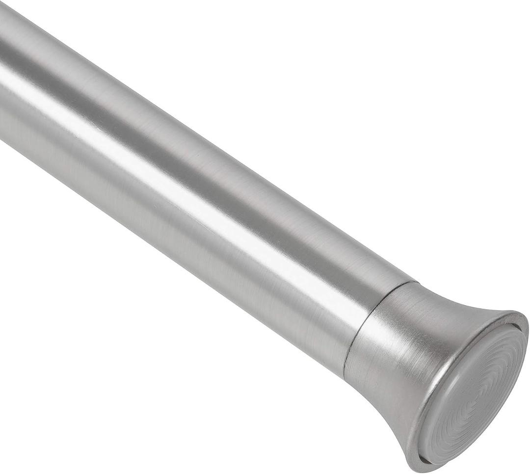 2 x Umbra Chroma Tension Rod for Window, Adjustable 54" to 90", Nickel