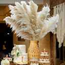 20pcs 40'' Pampas Grass Tall Decor - Pompas Floral, Tall Pampas Grass for Floor Vases, Living Room Floor, Floor Plants, Plumas para, and Grass Wall Decor