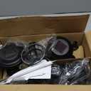 AOSEA Bright 10 Pack Solar Lights Outdoor IP65 Waterproof,LED Solar Lights for Outside,Landscape Lighting,Garden Decorative for Yard,Patio,Landscape,Pathway,Sidewalk,Driveway,Lawn (Warm)