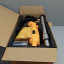 Cordless Electric Mop for Dewalt 20V Battery (NO Battery), 2 in 1 Spin Mop & Electric Floor Scrubber Machine with LED Light & Water Spray, 800 RPM Rotating Electric Mops for Floor Cleaning (Yellow)