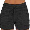 Sexy Basics Women's 1
 Pack Active Wear Lounge Yoga Gym Casual Sport Shorts, 3XL