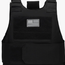 Tactical Vest for Men, Outdoor Airsoft Paintball CS Game Gilet Training Protective Wearing Equipment