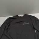 The Hundreds Unisex Adult Slant Crest Ls T-Shirt Standard Fit (Medium, Black)
