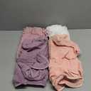 Peryiter 4 Pcs Muslin Hooded Baby Towels 32 x 32 Inch Cotton Newborn Bath Essentials Muslin Infant Blankets Absorbent Registry Gifts for Girl Boy Kids Baby Shower (Light Pink)