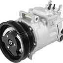 marddpair AC Compressor with Clutch Replacement for Beetle Beetle Cabrio Golf Passat Rabbit CO 4574JC