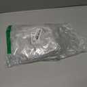 Yookat 40Pcs Mini Christmas Trees Artificial Mini Pine Trees with Wood Base Sisal Trees Bottle Brush Trees Assorted Color for Christmas Decoration Winter Ornaments (White)