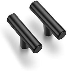 Ravinte 10 Pack 2 inch Cabinet Pulls Matte Black Stainless Steel Kitchen Drawer Pulls Cupboard Handles Cabinet Handles