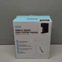 Tastyle Mini Hot and Iced Coffee Maker Single Serve, for K Cup and Ground, 6 to 14 Oz Brew Sizes, with Recipe Book, for Home, Travel, RV, Office and Dorm, Classic Black (2.0 Version)