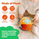 Move2Play, Interactive Baby Ball with 30+ Sounds & Songs | Toys for 1 Year Old Boys & Girls | Baby Toys 6-12+ Months | Musical Crawling Ball for Toddlers 1-3 | 1st Birthday Gift | Sensory