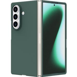 tharlet Compatible with Samsung Galaxy Z Fold 7 Case, Slim Fit Full Protection Case for Women Girls, Ultra Thin Shockproof Hard PC Anti Scratch Protective Cover for Galaxy Z Fold 7 2025 (Green)