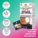 Hyleys Slim Tea Blackberry Flavor - Weight Loss Herbal Supplement Cleanse and Detox - 25 Tea Bags (1 Pack)