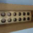 Farmhouse Stackable Wood Egg Holder - Fresh Egg Storage Rack (1)