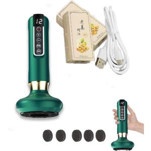 Shevitality Cellulite Massager, Cupping Machine for Cellulite with 12 Suction Modes, Handheld Cellulites Massager with USB Rechargeable for Body, Suitable to Men and Women, Easy to Carry (C)