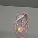 Scienlodic Double-Sided Stethoscope with Ear Tips, Professional Stethoscope for Doctor Nurse Clinical Student Use, Customized Gold-Plated High-end - Light Pink