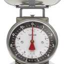 Taylor Mechanical Kitchen Food Scale with Bowl, Weighs Up to 11lbs, Measures in Grams and Ounces, Analog Cooking Scale for Baking, Black and Silver