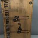 On-Stage UTC5500 All-Terrain Utility Cart (Rolling Dolly Handcart, Heavy-Duty Transportation, Load in and Load Out Equipment, Adjustable Length, Treaded Wheels and Locking Casters, Black Finish)