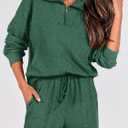 BTFBM Women's 2 Piece Tracksuit Spring Outfits 2026 Long Sleeve Half Zip Sweatshirt Sweatpants Lounge Set Sweatsuits (XL)