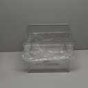 ClearSpace XL Clear Plastic Storage Bins - 2 Pack for Kitchen Cabinet and Fridge Organization