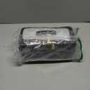 Large Capacity Travel Cosmetic Bag - Portable Makeup Bags for Women Waterproof PU Leather Checkered Makeup Organizer Bag with Dividers and Handle,Toiletry Bag for Cosmetics (Medium, black)