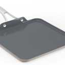 Calphalon Premier Ceramic Nonstick 11" Square Griddle, Mushroom Grey