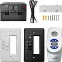 Gas Fireplace Remote Control Kit RCST, for Millivolt Thermostatic Gas Valve On/Off, Compatible with Ambient, Majestic, Monessen, Vermont Castings Gas Valve Fireplaces and Stoves