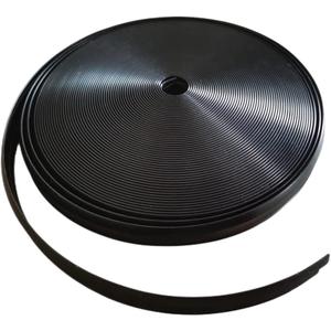 3/4" RV Vinyl Trim Molding Insert Black for RV Camper Travel Trailer Screw Cover Gutter Corner Channel Outside Seam roof Edge Track Heavy Duty Trim(75 ft)