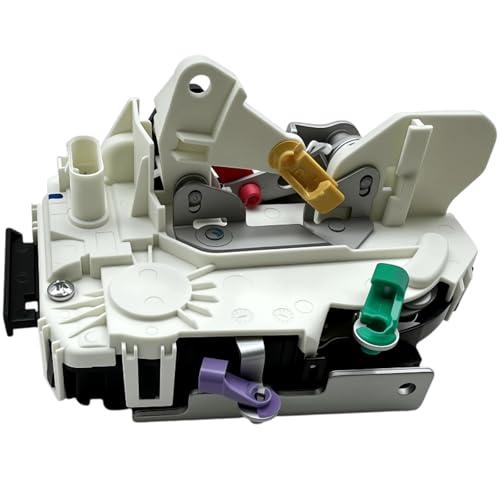 Nephelpito 4 Pins Front Right Passenger Side Door Latch Lock Actuator Compatible with Jeep TJ/Wrangler/Wrangler JK ，Replace for 4589276AB, 4589276AC, 4589276AD, 931695, 931-695