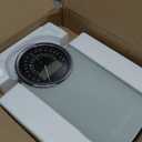 Adamson Hybrid 2-in-1 Analog & Digital Weighing Scale for Body Weight up to 400lbs + Thick Tempered Glass + Extra Large Display + Easy to Read Digital Bathroom Scale + New - White