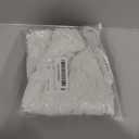 Verdusa Women's Cut Out Starfish Swim Cover Up Skirt Textured Bathing Suit Bikini Bottoms (Large, White)