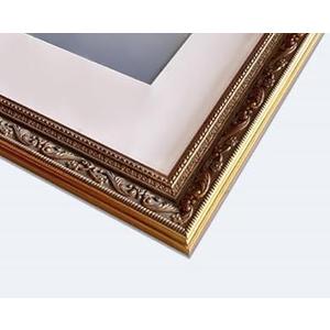 EKMAX 16 x 20 Inch Antique Gold Picture Frame Matted to Display a 11 x 14 Inch Photo