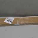 No Drill Cordless Vinyl Mini Blinds,White,33.5" W x 36" H