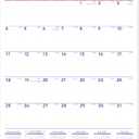 AT-A-GLANCE 2026 Wall Calendar, 8" x 11", Small, Ruled Blocks (PM12826)